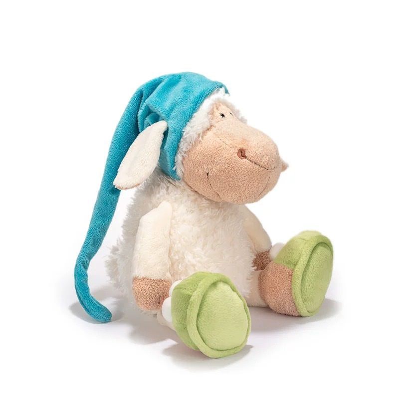 Sheep Plush Cute Hooded Doll For Kids Soft And Snuggly Sheep Sleepy Toy_voghion.com
