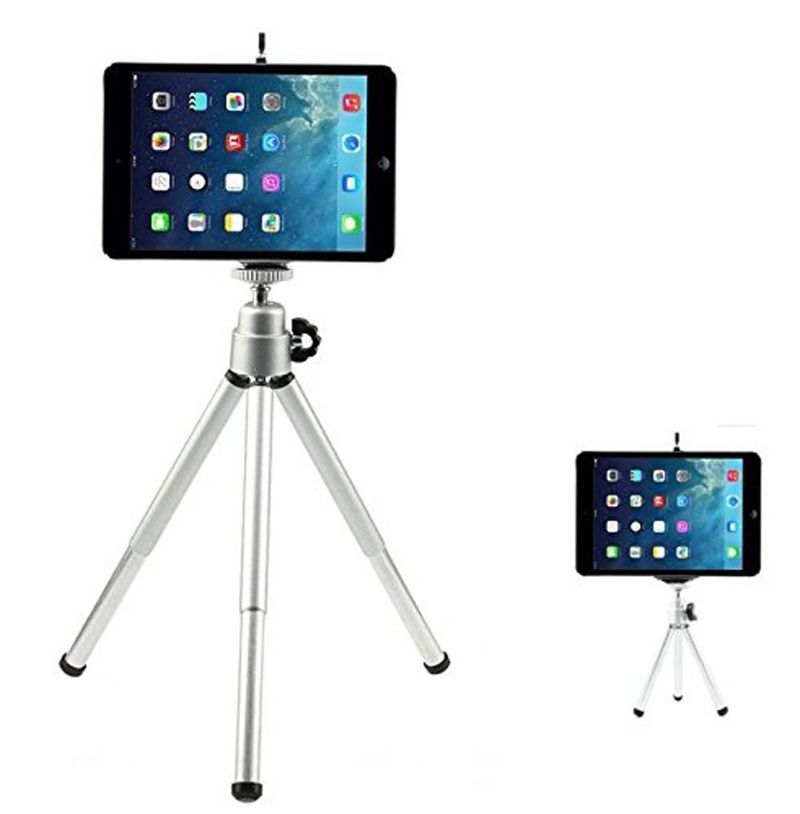 Tweedelige handgreep slang desktop mini projector beugel monitor mobiel streaming statief_voghion.com