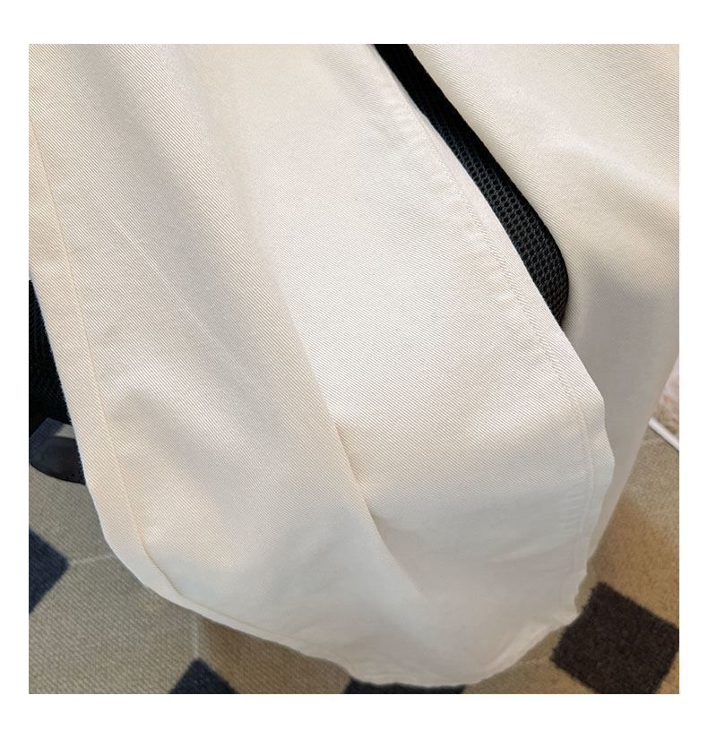 Damenbekleidung Neue weiße, lockere Jeans für Frauen, schlanker und kaschierender, birnenförmiger Körper, alles passend zu weiten, geraden Hosen_voghion.com