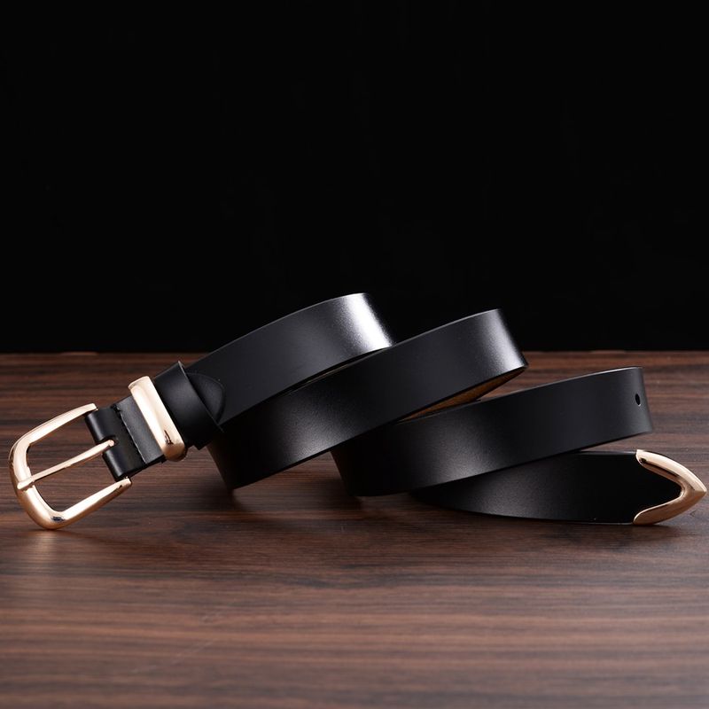 HOT Available In Plus Size Women Leather Belt Brand Ladies Length: 95-120cm Belts For Female Width:2.8cm_voghion.com