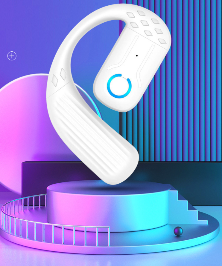 B01 Auricolari Bluetooth 2025 Orecchio sinistro e destro Display digitale rotante Non-in-ear Wireless Over-Ear Huaqiangbei Sports_voghion.com