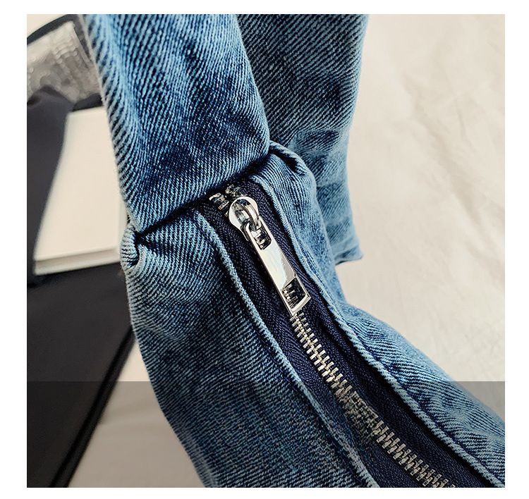 2025 Women's New Arrival Versatile Denim Tote_voghion.com