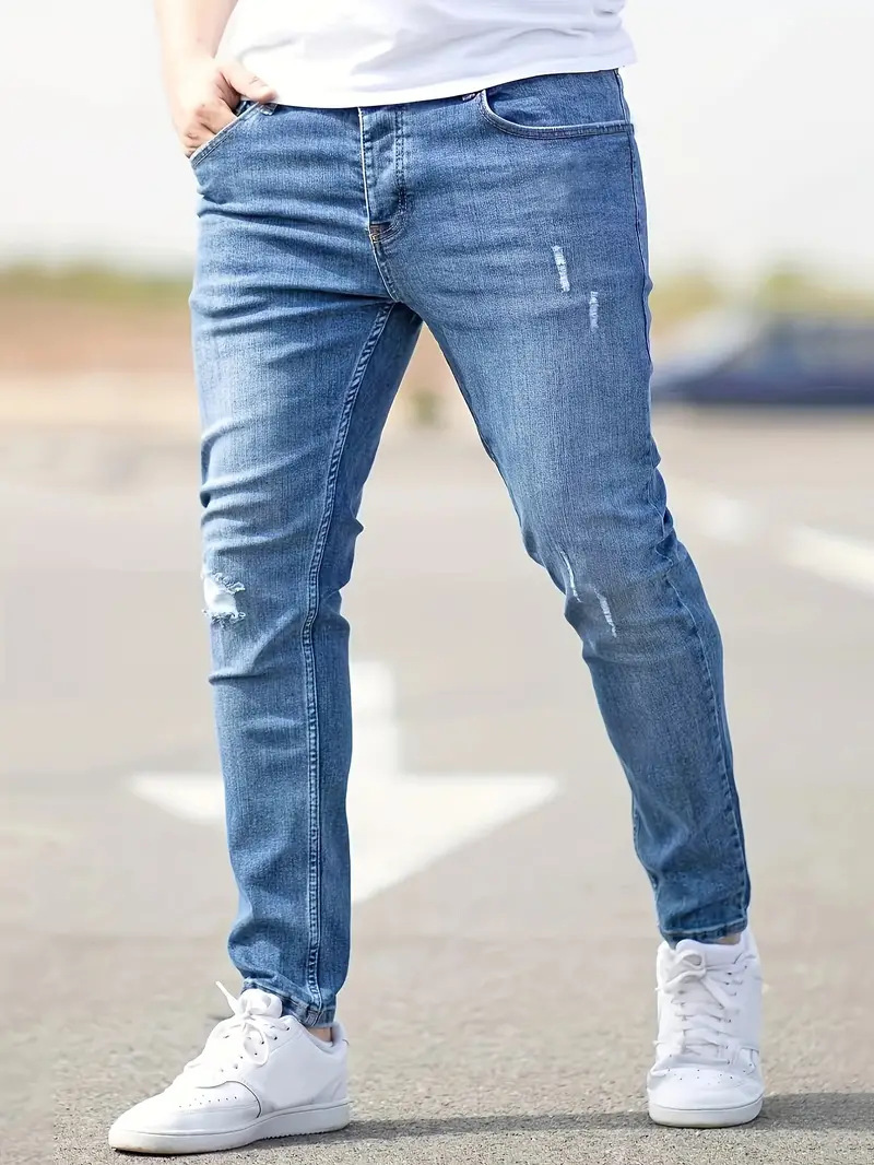 Wählen Sie sorgfältig American Stretch Small Leg Tight Jeans, Herrenjeans_voghion.com
