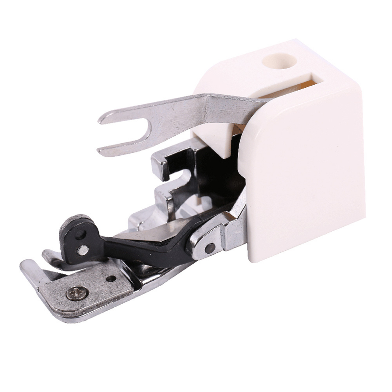 Accesorios para máquinas de coser, piezas de prensatelas Overlock, cortador lateral, asistente portátil, pies de prensa para todo Material de vástago bajo_voghion.com