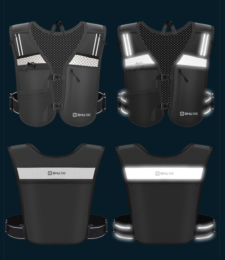 Kamizelka sportowa Marathon Mesh, oddychająca, wielofunkcyjna, torba turystyczna do biegania w terenie_voghion.com