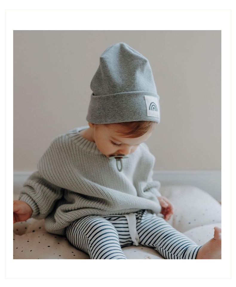 Ins hot style foreign trade cross-border children's clothing baby sweater baby boy girl child autumn and winter loose knitted jacket_voghion.com
