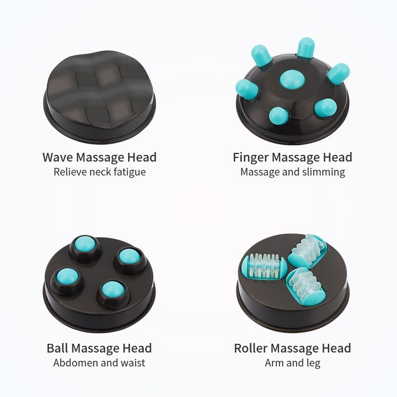 4 in 1 Infrarot elektrische Anti-Cellulite-Massage gerät Pistole Körper abnehmen und entspannen Muskel 3D Roller Gerät Gewichts verlust Fett entfernen_voghion.com