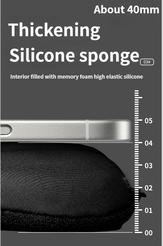 Copertura per bicicletta ultra morbida anti-dolore ai glutei in memory foam addensato in silice, protezione solare per bici da strada e da montagna_voghion.com