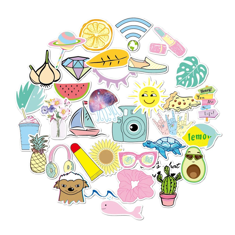 Trolley box sticker, PVC sticker sticker, kids waterproof cartoon luggage sticker
_voghion.com