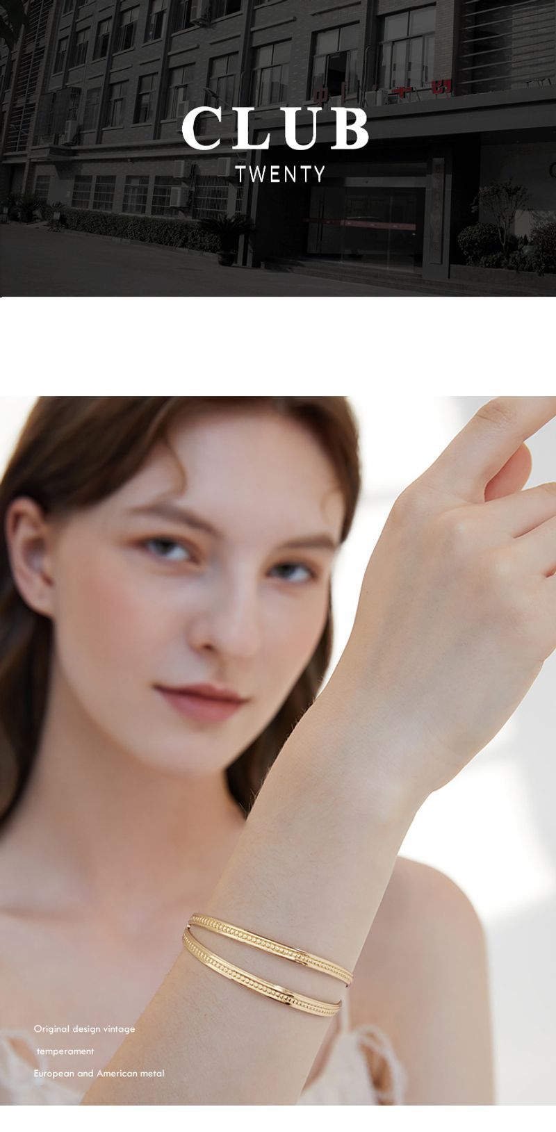 Licht High-End Einfache Strukturierte Offene Armband Weibliche Ins Temperament Vielseitig_voghion.com