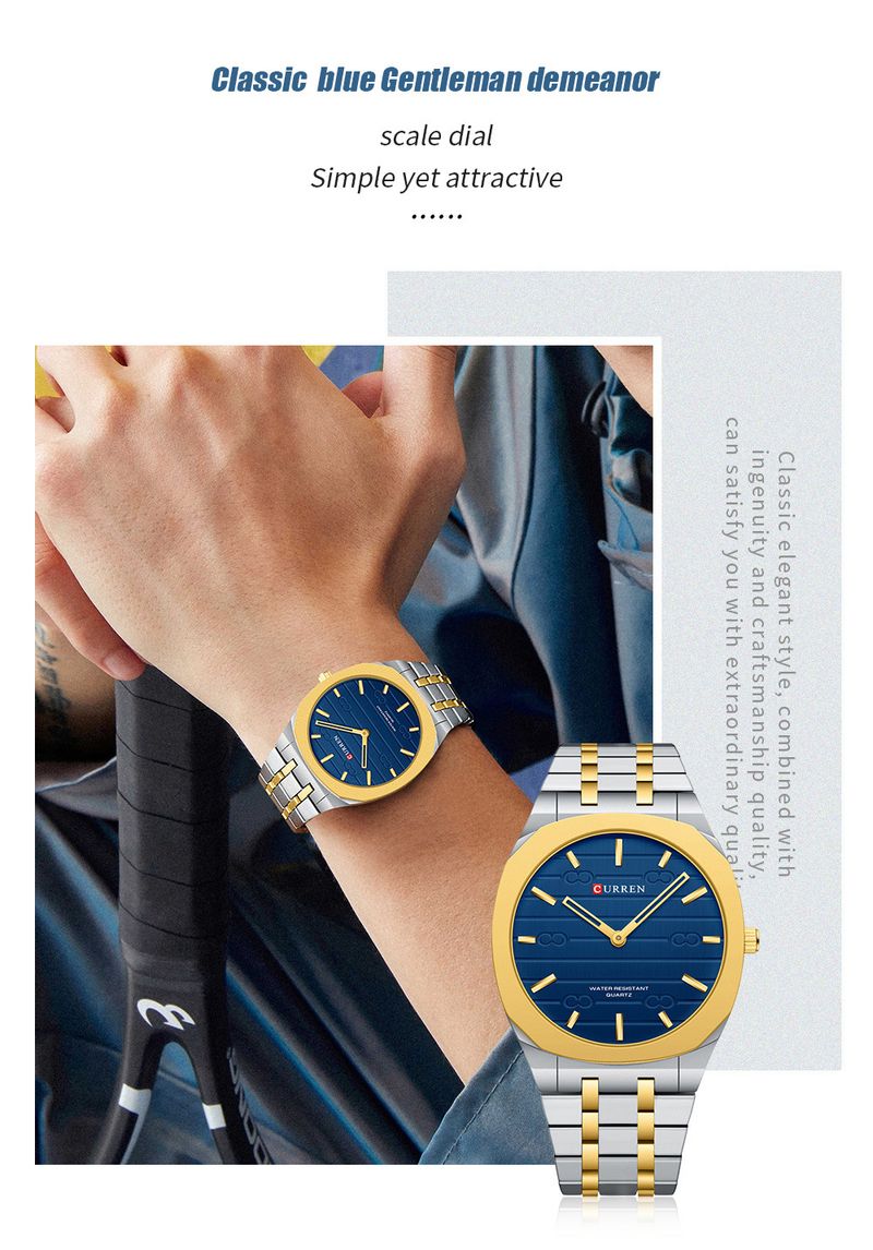 Slim Square Minimalist Watch – Japanese Miyota Quartz Movement, 30M Water Resistant, Unisex Contemporary Timepiece With Mineral Crystal_voghion.com