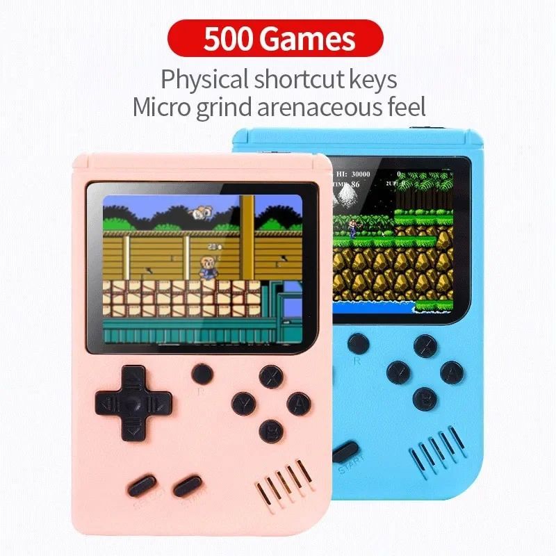Retro przenośna mini konsola do gier wideo 8 bitów 3.0 cala_voghion.com