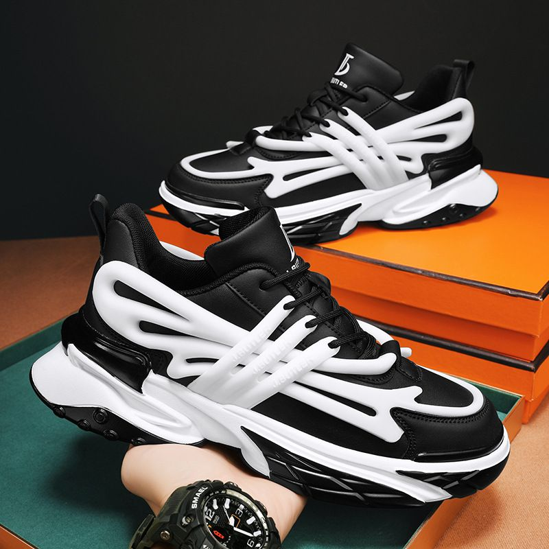 Scarpe sportive elevanti con piattaforma da viaggio leggera e casual da uomo pop_voghion.com