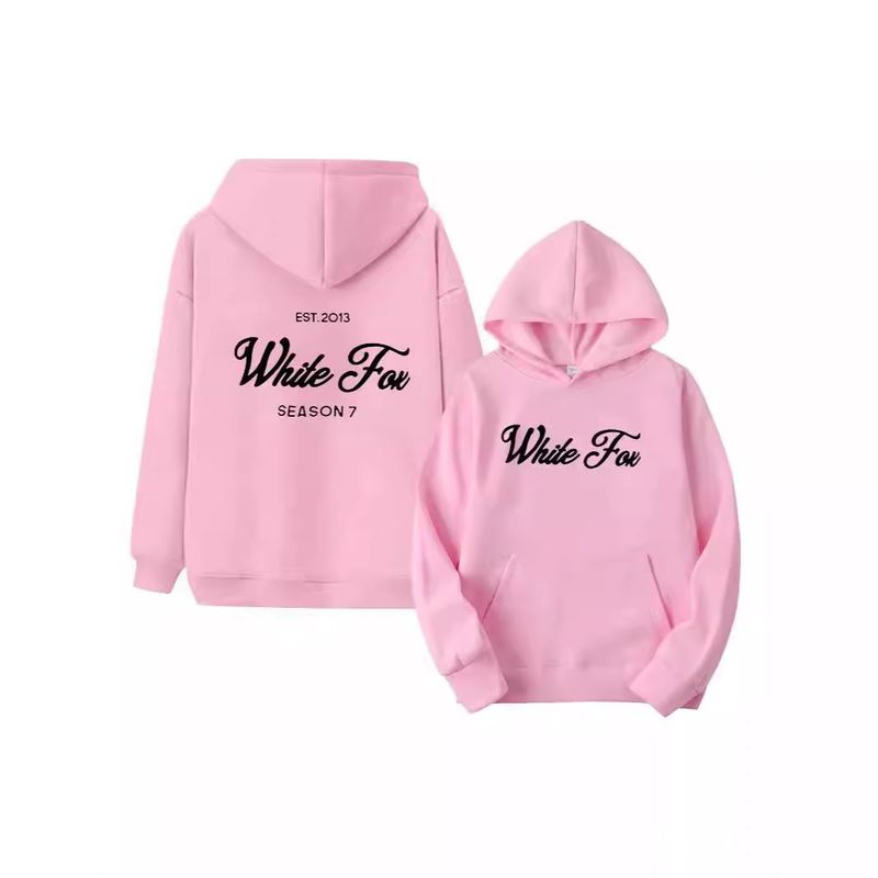 Felpa con cappuccio in stile americano da donna in primavera autunno con aggiunta di velluto, alla moda e fresca per le ragazze da indossare come giacca larga_voghion.com