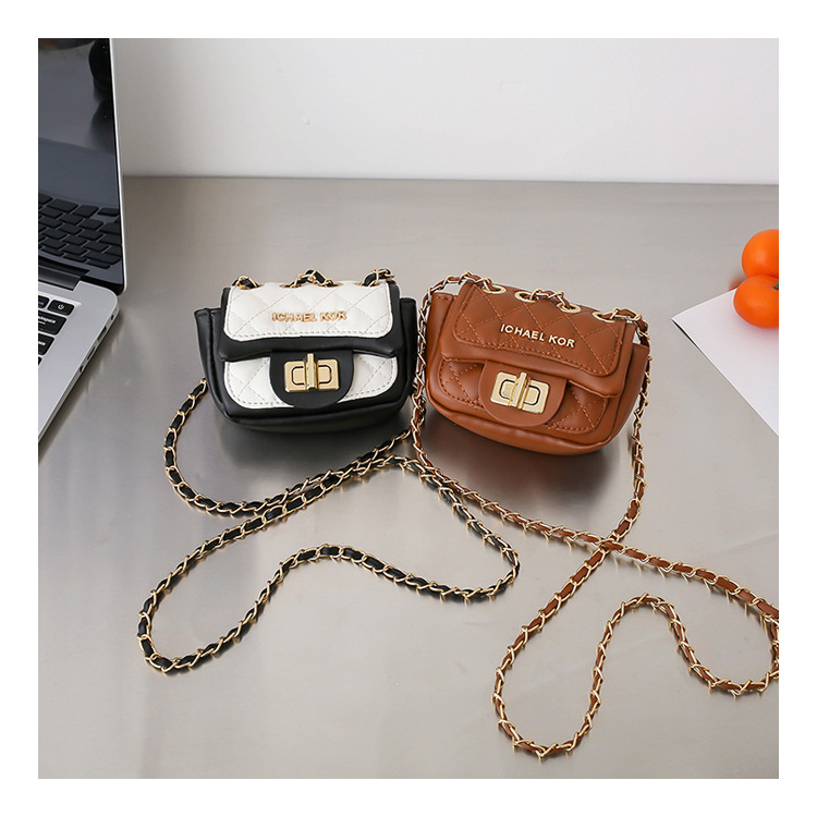 Crossbodytassen voor kinderen, ruitborduurgaren, kleine geurige kinderkettingtas, modieuze lippenstifttas_voghion.com