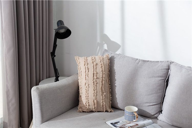 Nou Nordic bumbac in tridimensional plush ciucure jacquard model cameră canapea pernă acoperi Home decorare față de pernă_voghion.com