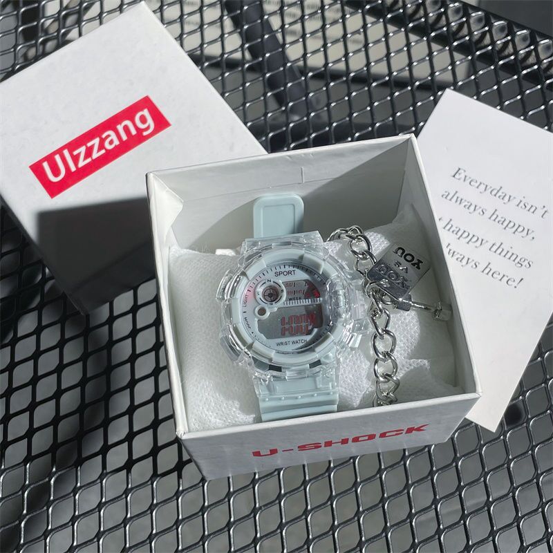 Neue Astronaut Modische Einfache Ins Digital Square Tech Sense Student Sport Elektronische Uhr_voghion.com
