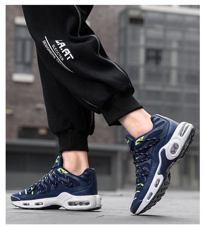 Men's training air-cushion sports walking shoes, ultra-light track and field running shoes_voghion.com