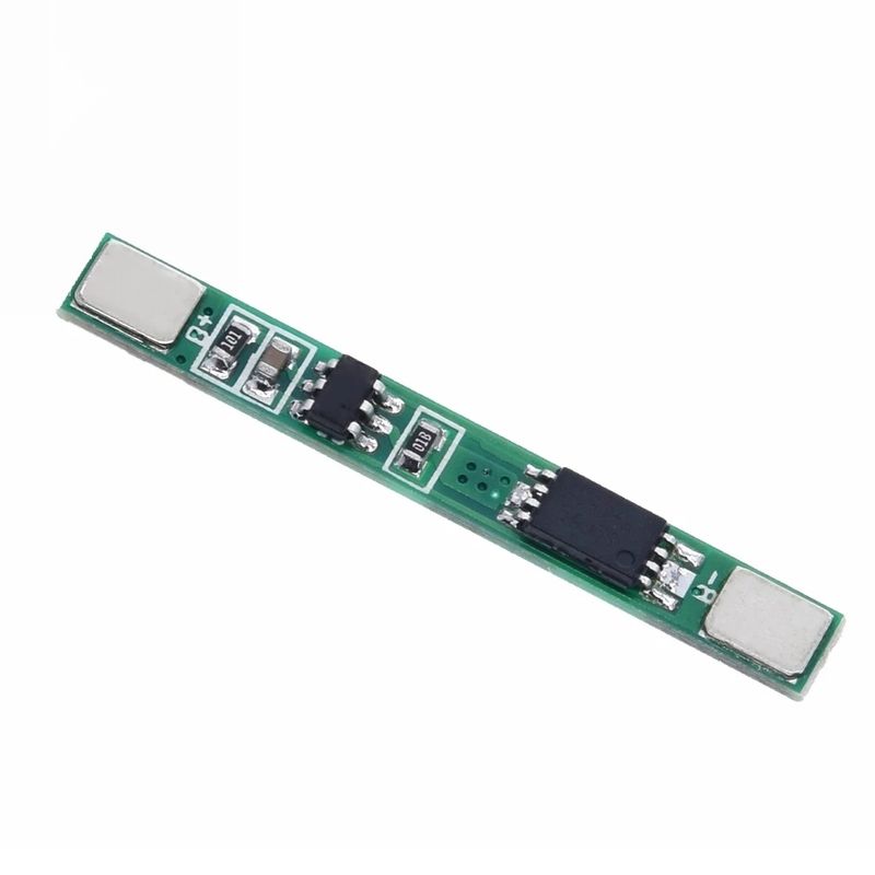 10PCS 3.7V Battery Protection Board Great IT 1S 3A li-ion BMS PCM Battery Protection Module pcm for 18650 Lithium Li-ion Battery_voghion.com