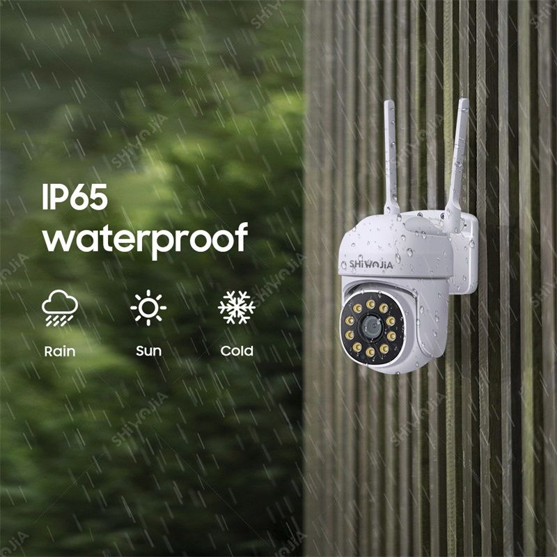 SHIWOJIA YCC365 Plus 4MP WIFI PTZ Wireless Surveillance IP Camera AI Human Detection Home Security CCTV Two-Way Video_voghion.com