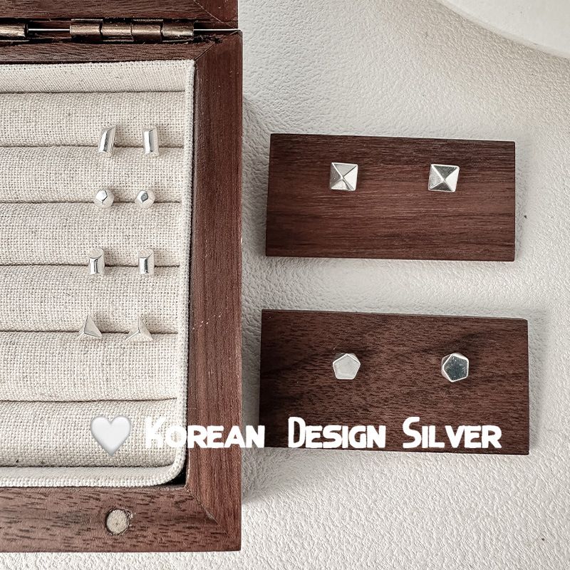 Versione Base Piccoli Orecchini Coreani Semplici Pendolari Abbinamento Piercing Orecchio Ins Stile Elegante_voghion.com