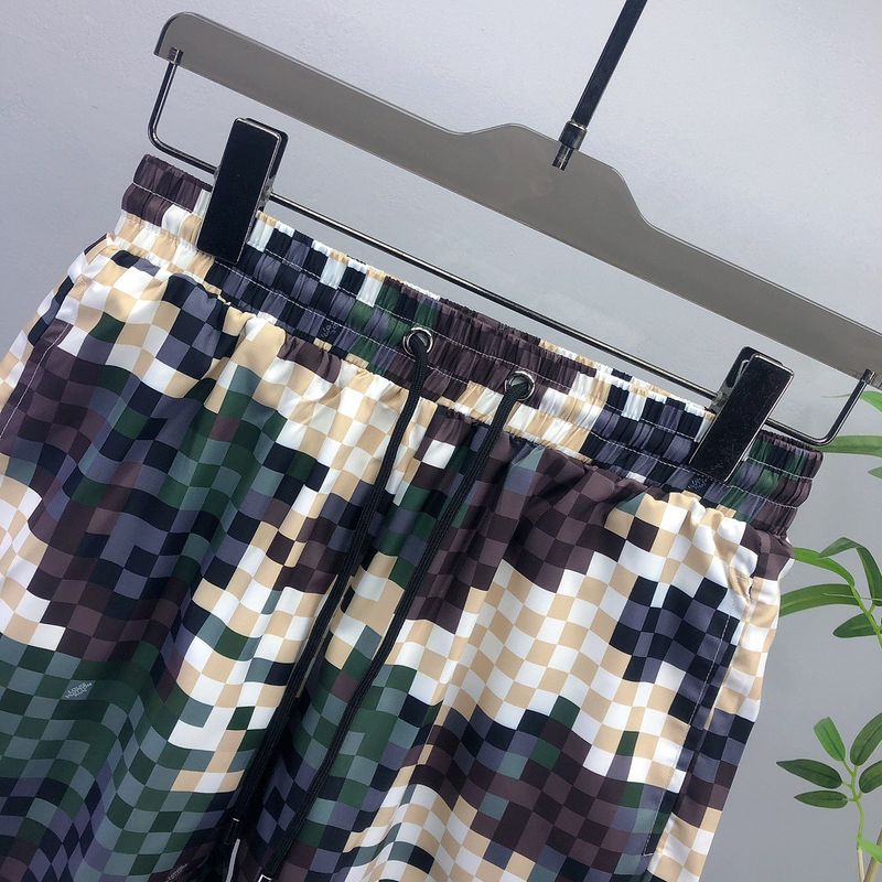 European And American Casual Summer Men And Women New L Easy Five Point Beach Shorts Full Width Printed Pattern Spot Cross Border European Goods_voghion.com