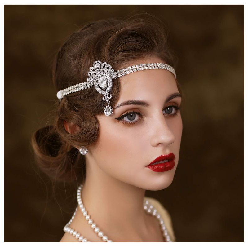 Nuovo ciondolo per sopracciglia con diamanti, accessorio per capelli esagerato con goccia d'acqua sulla fronte, catena alla moda bohémien_voghion.com