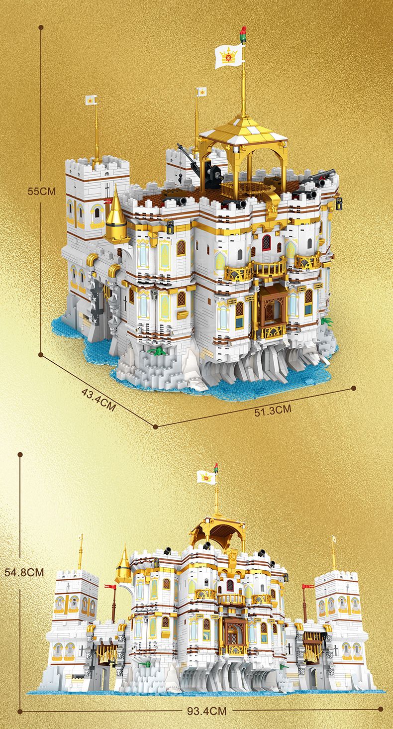 Pirate Ship Royal Bay Battleship Building Blocks Set – 800+ ABS Bricks, DIY Model Kit For Teens Creative Educational Toy For Home Decoration Display_voghion.com