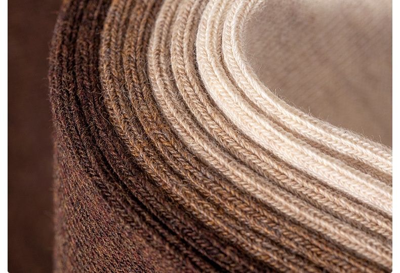 Meias Wangjia Masculinas, Puras, Resistentes a Odores e Absorventes de Suor, Coleção Outono 2025, 100% Algodão, Cano Médio, Direto da Máquina, Zhuji Socks - Atacado_voghion.com