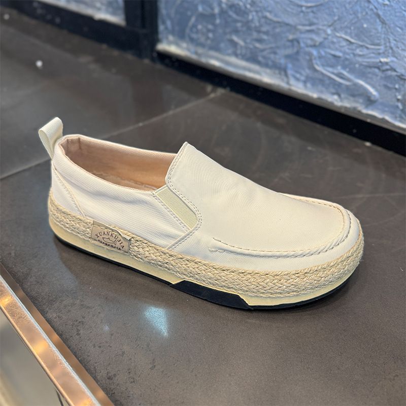 Chaussures d'été tendance pour hommes, semelle souple en cuir, One Step_voghion.com