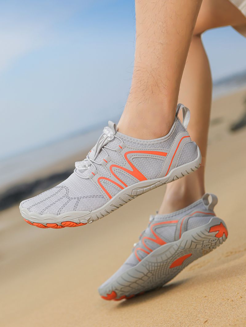 Summer Outdoor Quick-Dry Five-Toe Beach Lightweight Amphibious Water Rafting Non-Slip Stream Trekking Snorkeling Shoes_voghion.com