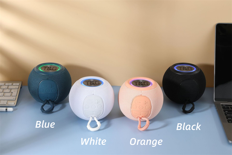 T&G TG337 New Portable Speaker Wireless Bluetooth 3D Stereo Surround Subwoofer Waterproof Outdoor Loudspeaker Lanyard_voghion.com