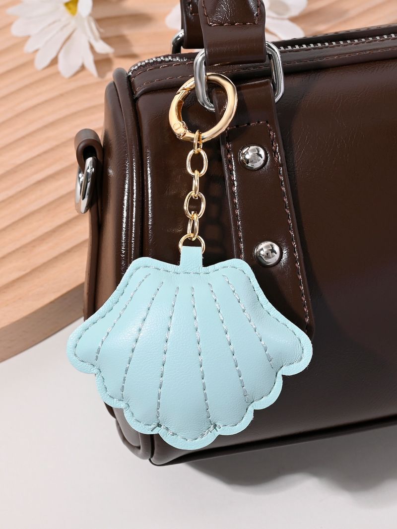 Shell Conch Pearl Tassel Keychain New Ocean Style Bag Car Key Pendant_voghion.com