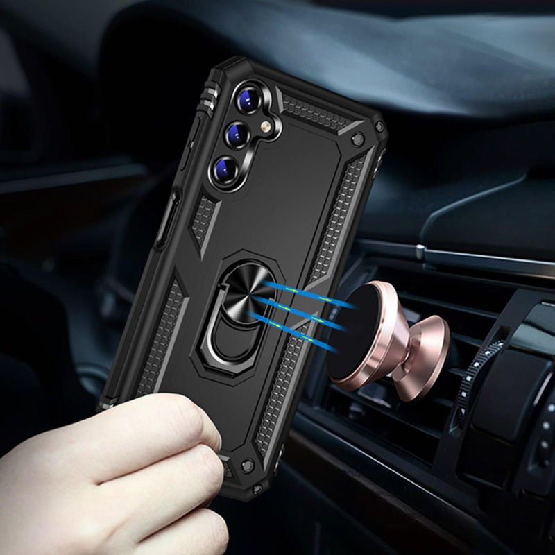 For Samsung Galaxy A54 A14 A34 A04S A13 A23 A33 A53 A73 5G Cases Luxury Armor Soft Shockproof Case Silicone Bumper Hard PC Cover_voghion.com