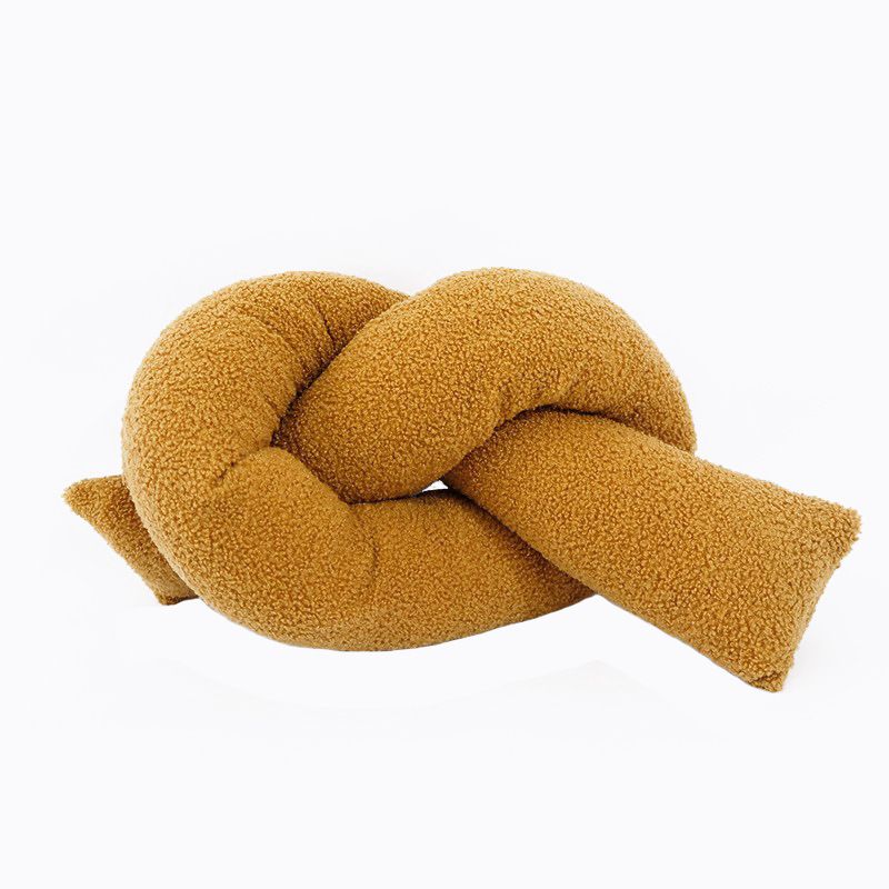 Nordic Boho Knot Pillow - Unique Shape Decorative Throw Pillow For Sofa/Bed/Bay Window_voghion.com