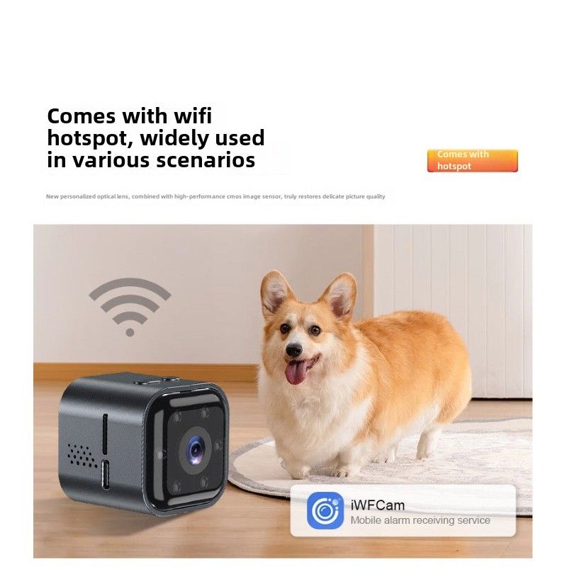 Nieuwe AS03 low power intelligente wifi-camera high definition nachtzicht beveiligingscamera voor buitensporten_voghion.com