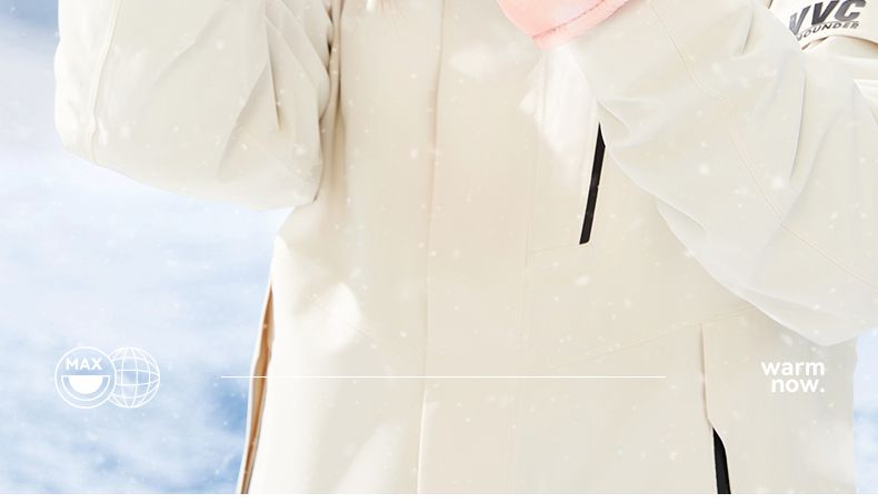 Peak Winter Ski Men, Windproof, Cold-Proof, Fleece-Lined, Thickened, Warm, Touchscreen-Compatible, Outdoor Cycling_voghion.com