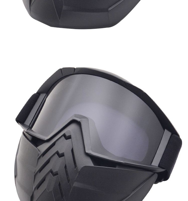 Ansiktsmasker för vindruta, vindtäta terrängskyddsglasögon, tillbehör till utomhussporter och motorcykelutrustning_voghion.com