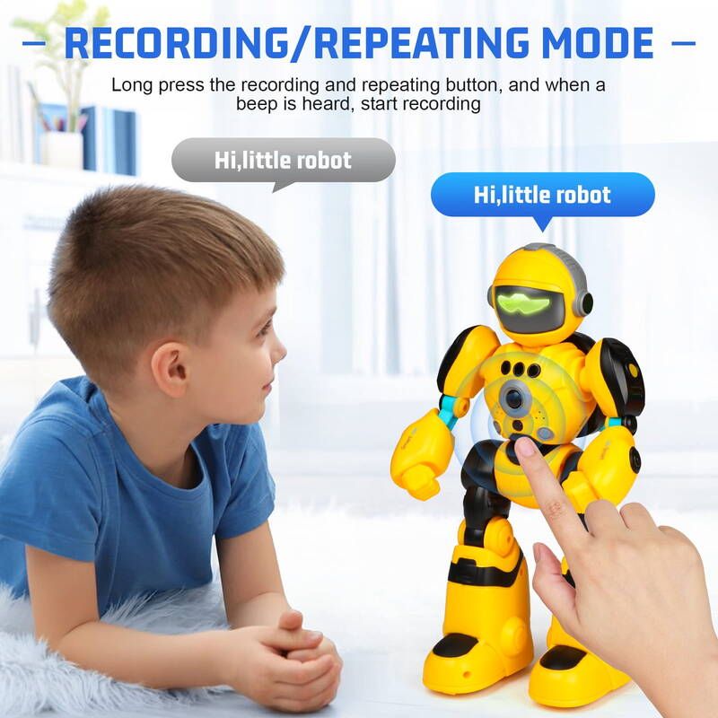 HopeRock RC Robot Toys Kids, Gesture Sensing Programmable Remote Control Smart Robot, Birthday Gift For Boys Girls Age 3 4 5 6 7 8_voghion.com