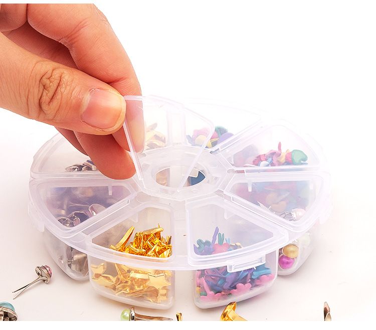 Chiodi doppi fatti a mano direttamente dalla fabbrica, chiodi rotondi colorati da due piedi, accessori decorativi per unghie ad angolo di pecora all'ingrosso_voghion.com
