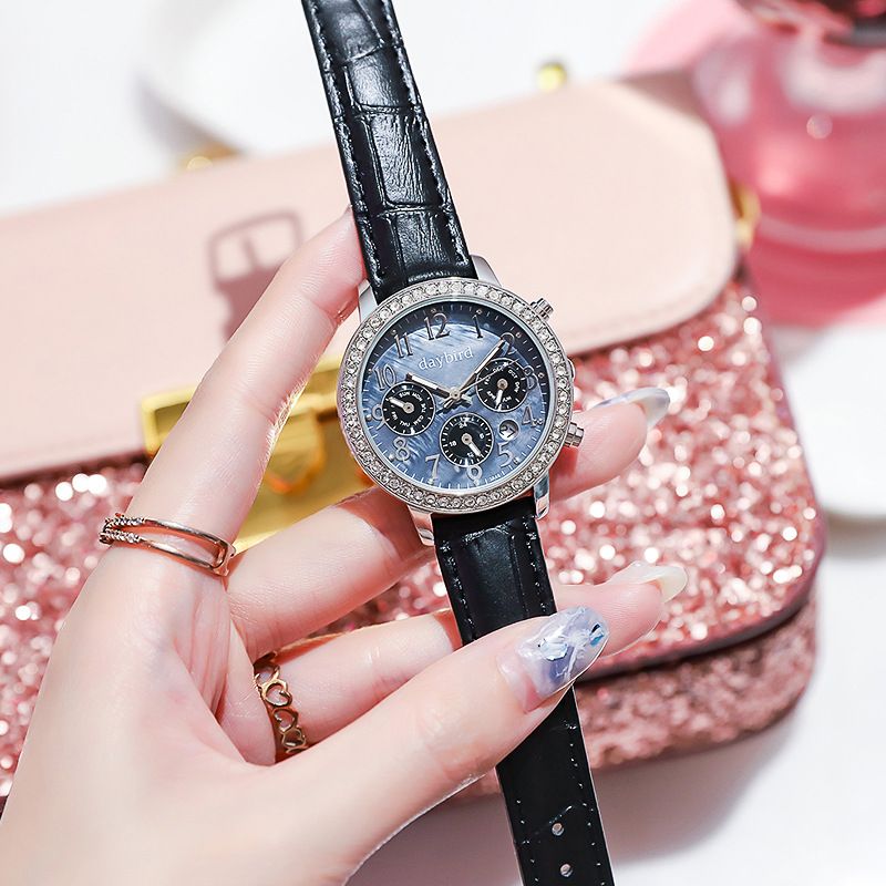 Novo modelo 2019 Delightful Bird para mulheres, à prova d'água, luminoso, não mecânico, quartzo estilo coreano moderno_voghion.com