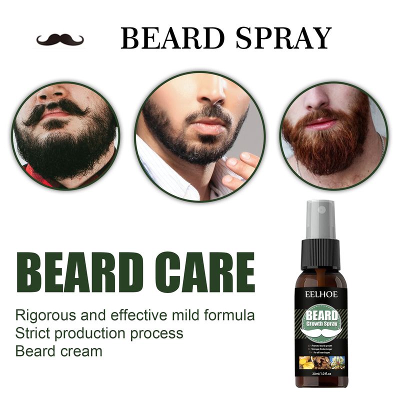 EELHOE Nourishing and Moisturizing spray Care Promotes Beard Growth Concentrate_voghion.com
