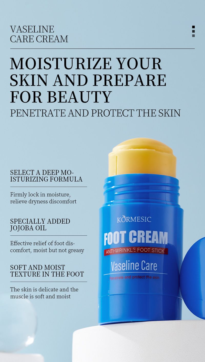 Bastão Hidratante para Pés KORMESIC 30g_voghion.com