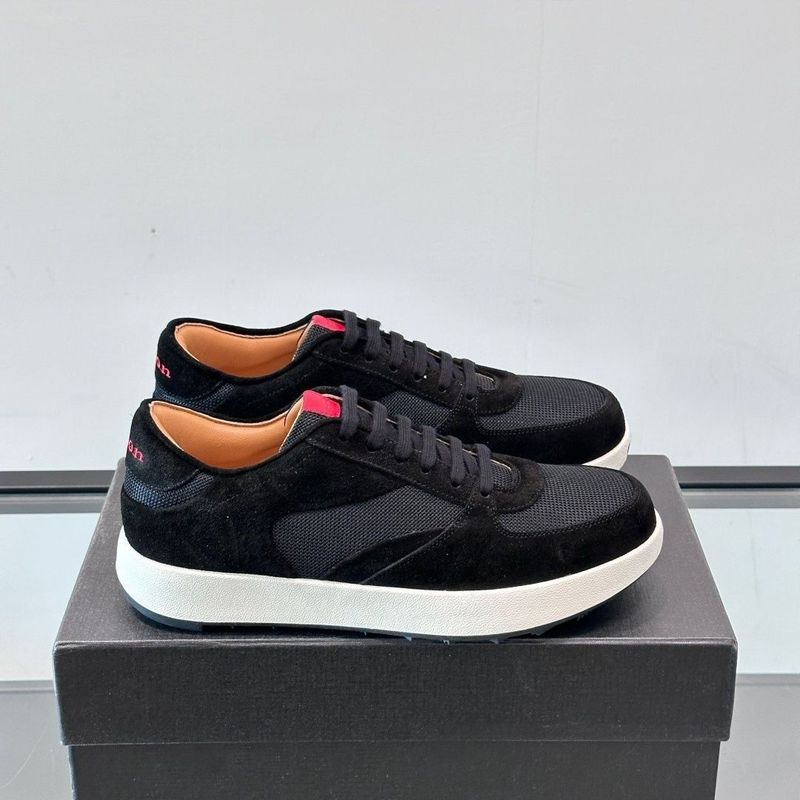 New Men's Cow Suede Patchwork Comfortable Breathable Sports Lightweight Fashion Casual Shoes Wasteland Style Sneakers_voghion.com