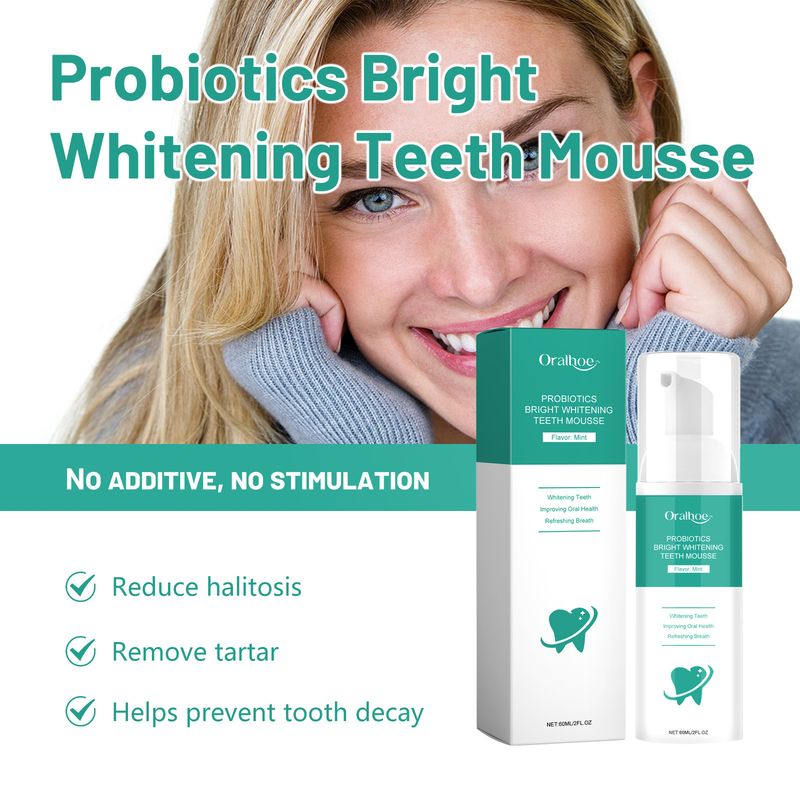Probiotic tooth mousse, clean mouth and protect gum teeth_voghion.com