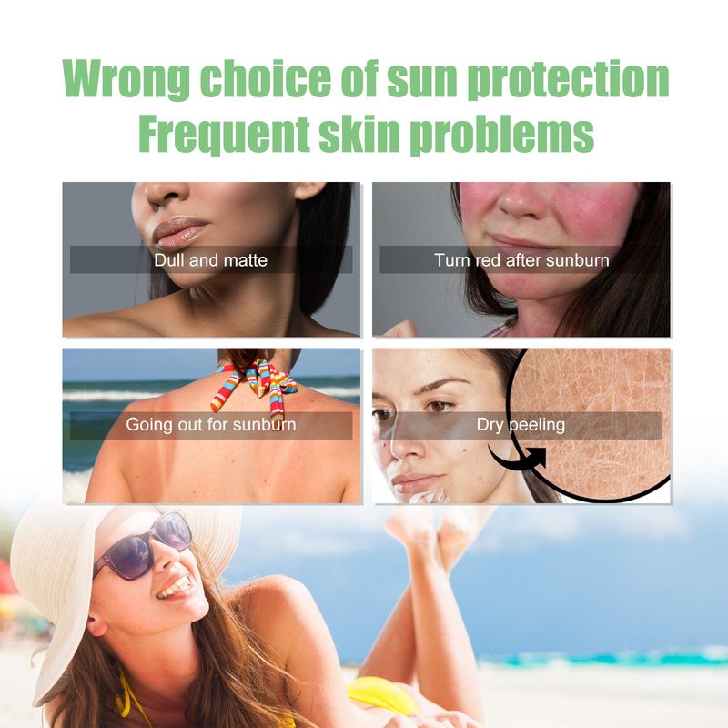 Crema al gelsomino EELHOE, protezione UV per la pelle estiva all'aperto, rinfrescante e non appiccicosa_voghion.com