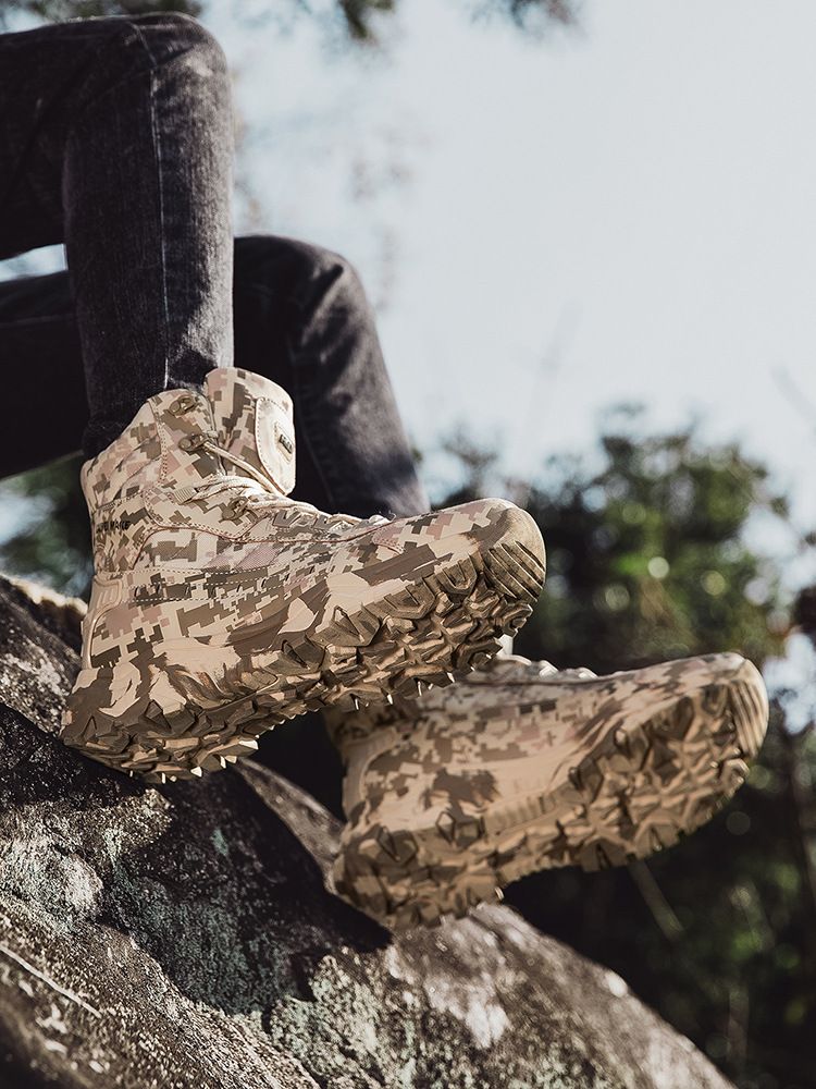 Scarponi da combattimento da uomo, scarponi da deserto, scarponi da trekking_voghion.com