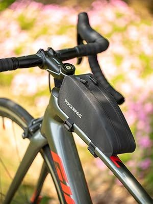 ROCKBROS Fahrrad-Rahmentasche, wasserdichte Oberrohrtasche für Mountainbikes (MTB) und Rennräder, erhältlich in den Größen 1,6 l und 1 l_voghion.com