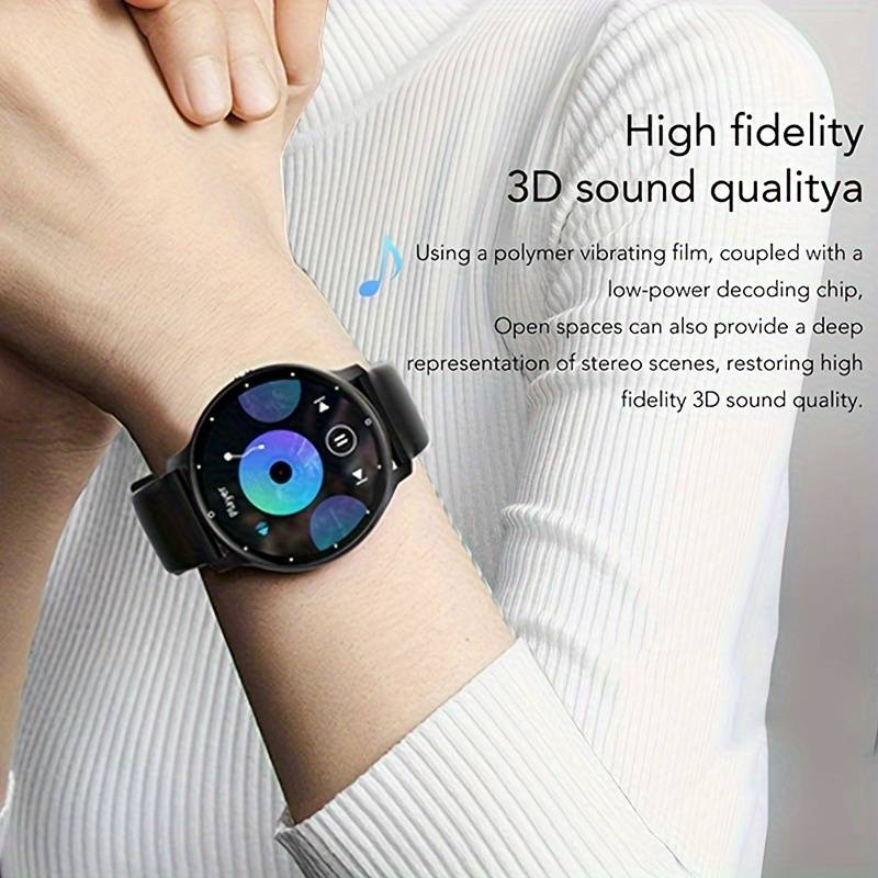 Smart Watch, 1.28 Full Touch Screen Smart Watch, Gift for Men and Women_voghion.com