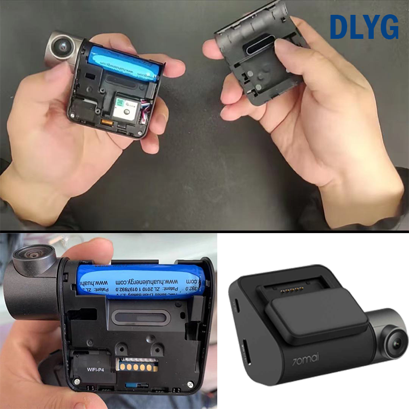 Li-ioon aku 70mai nutika autoregistraatori Pro, Midrive D02 A800 jaoks Vahetusaku, HMC14500, 3.7V, 1500mAh_voghion.com